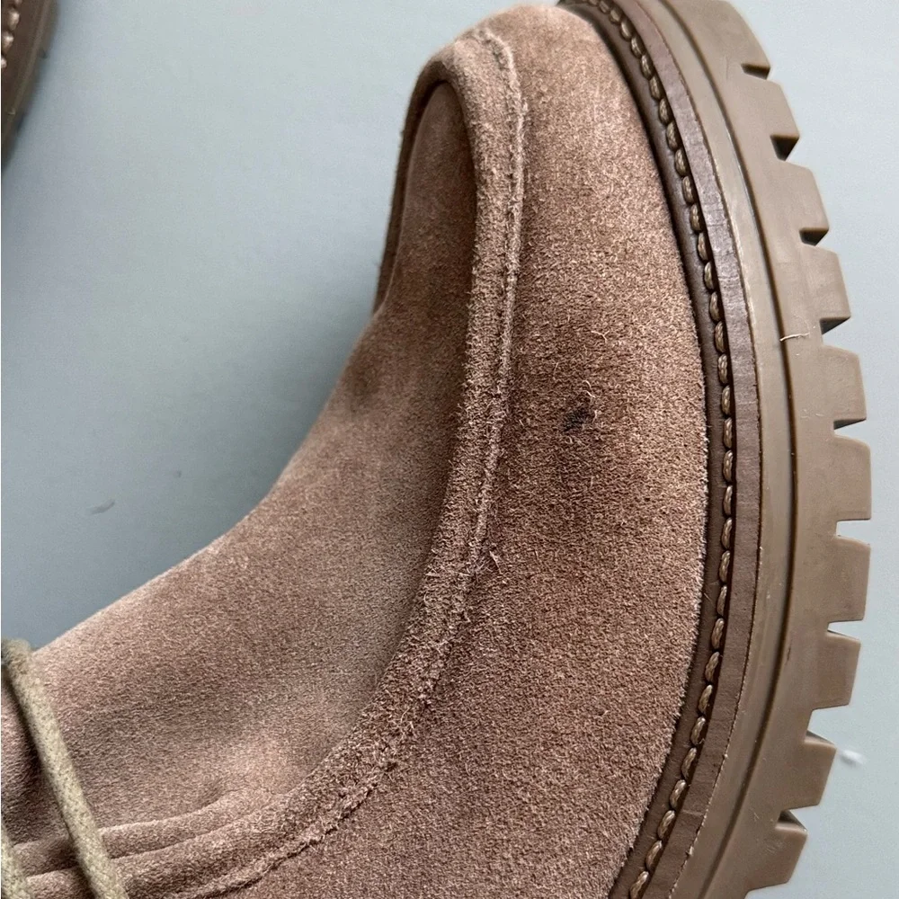 Gentle Souls Tan Suede Winter Boots